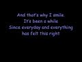 Avril lavigne  smile lyrics on screen new song 2011
