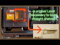 Quick look at the Klein 3 plane laser level for building shelves 