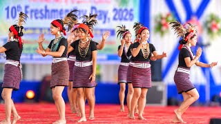 Beautiful Garo Folk Dance Performance | Amjonga College