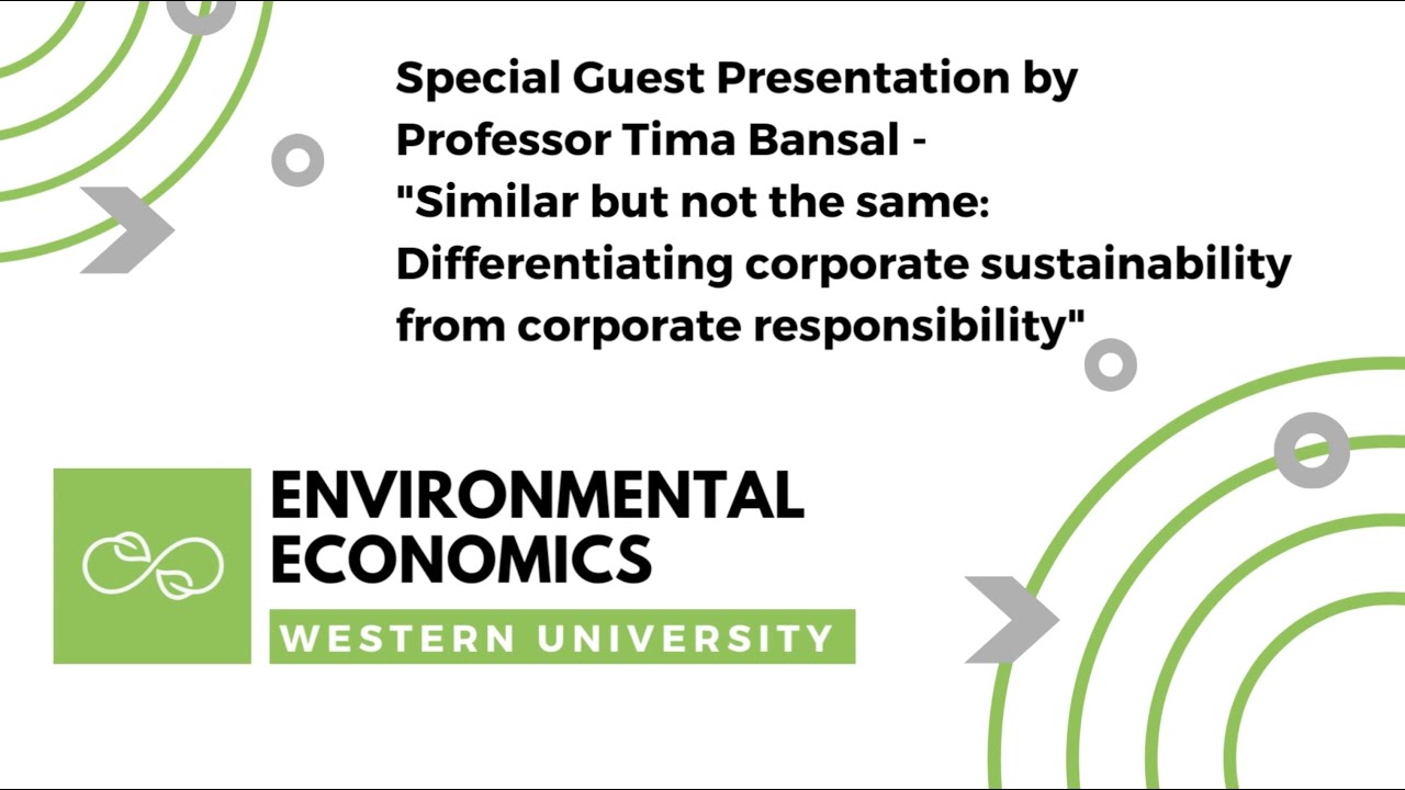 Special Guest Presentation: Professor Tima Bansal