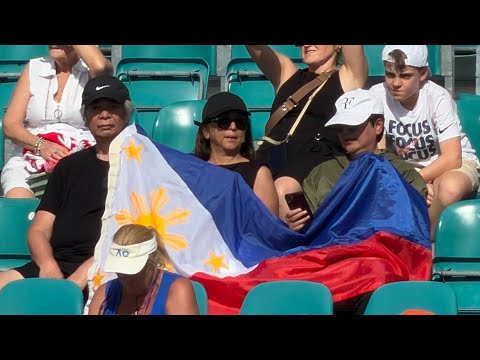 Alex Eala the unseen footage!!! #miamiopen2026