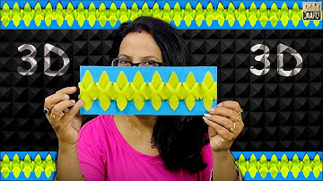Make 3D Design for Bulletin Board Border in Just 2 Minutes | DIY