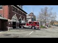 Melrose rescue 1 Ladder 1 Responding (Medical call)
