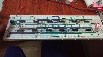 Seven Segment Display | Using 4bit logic switch