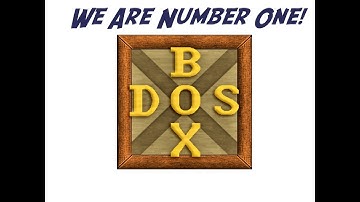 We Are Number One But Its Played In DosBox!