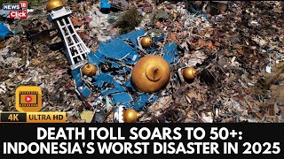 Indonesia School Collapse Horror: Death Toll Soars Past 50 |  Indonesia’s Worst Disaster 2025 | 4K