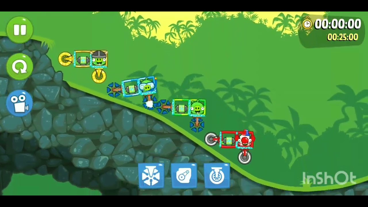 Bad piggies race 23 - YouTube