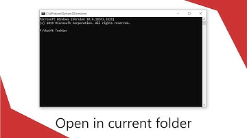 CMD - open cmd in current folder