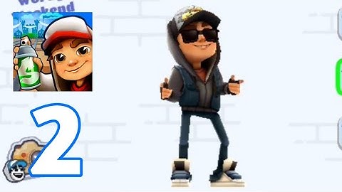 Subway surf - gameplay walkthrough part 2 - dark outfit jake ( ios & android )