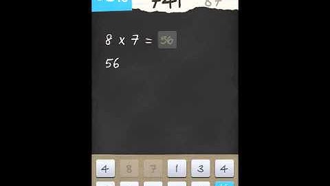 6 Numbers by Brainbow Level 87 Answer Guide