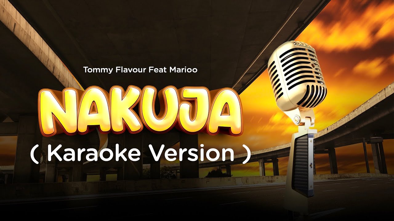 Tommy Flavour Marioo Nakuja Karaoke Version Youtube