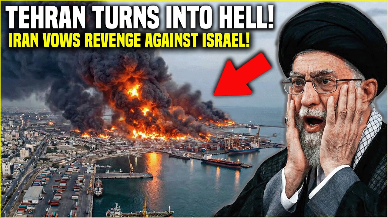 Tehran Turns Into HELL! Iran Says “Israel Did This” - Khamenei Declares IRGC Preparing to Hit Israel