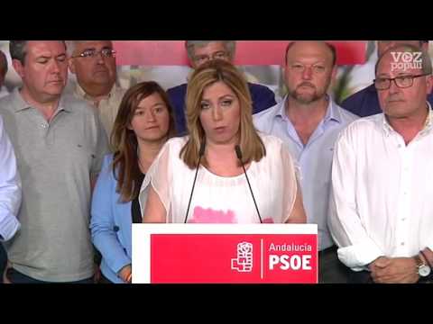 DECLARACIONES DE LA SECRETARIA GENERAL DEL PSOE-A Y PRESIDENTA DE LA JUNTA, SUSANA DÍAZ