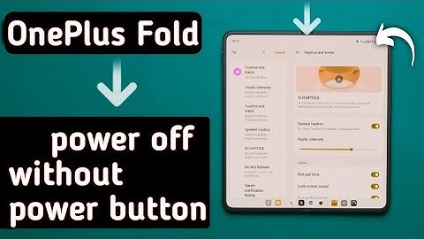 How to power off without power button in oneplus tab Go, power button not working OnePlus Pad