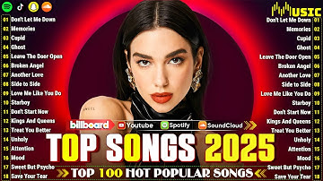 Dua Lipa, Billie Eilish, The Weeknd, Ed Sheeran, Justin Bieber 🥑 Billboard Top 50 This Week