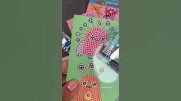 Diamond Painting for Kids #handsonactivitites #diamondpainting
