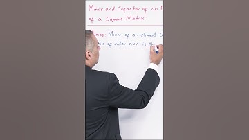 PGC lectures-Inter Part 1-KPK Board-Mathematics-Chapter 2-Ex 2.2 Minor