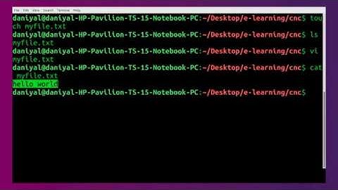 Lecture #5 CNC: Files Directory And Editor