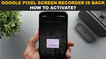 Google Pixel Inbuilt Screen Recorder Is Back - How To Activate? (On Android 10)