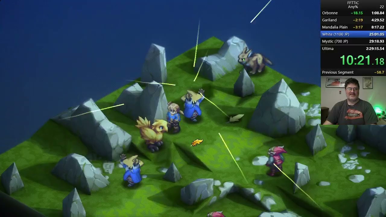 Final Fantasy Tactics: The Ivalice Chronicles (any%, Squire difficulty) 