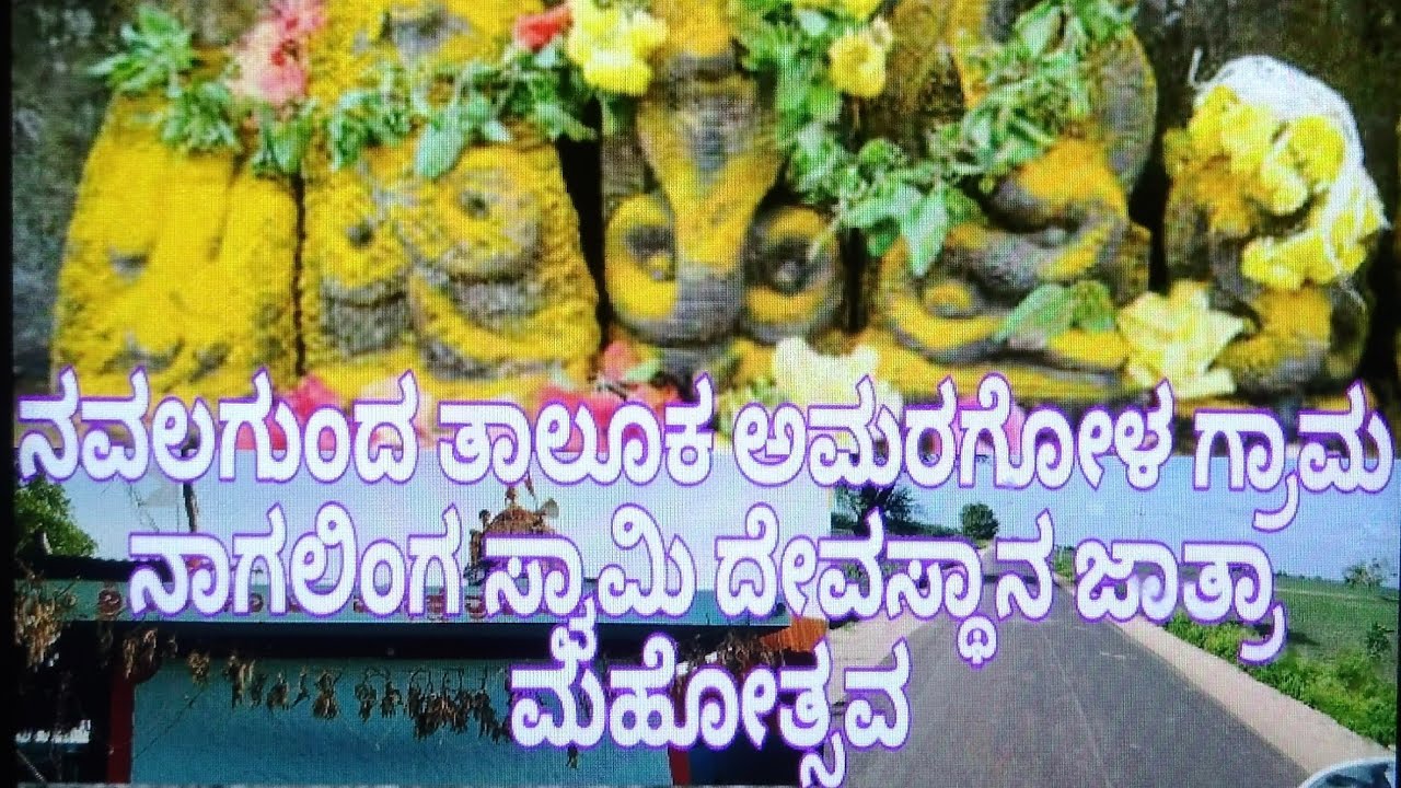 ,🙏ನವಲಗುಂದ ತಾಲೂಕ ಅಮರಗೊಳ ಗ್ರಾಮದ ನಾಗಲಿಂಗೇಶ್ವರ ಸ್ವಾಮಿ ದೇವಸ್ಥಾನ ಜಾತ್ರಾ ಮಹೋತ್ಸವ🙏