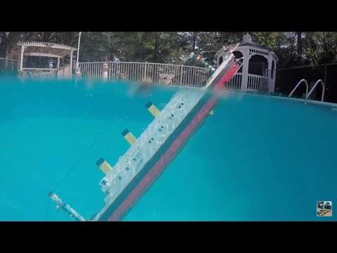 Lego Titanic Sinking