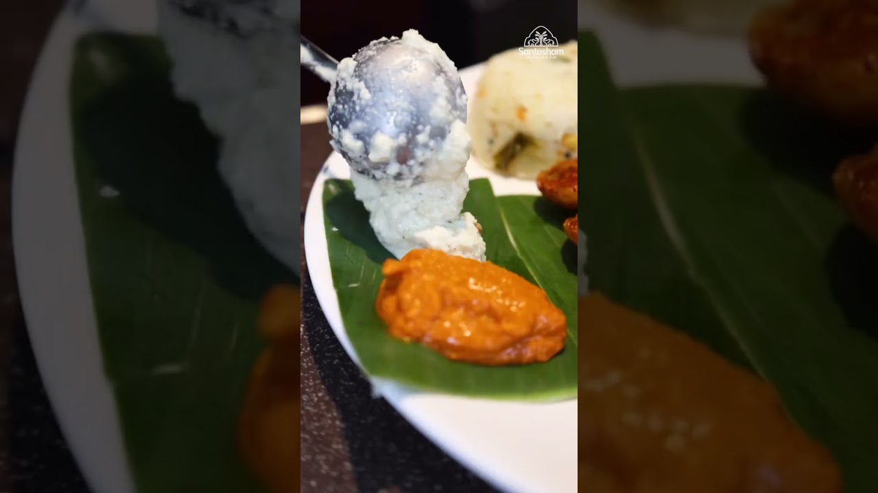 Mornings made magical at Santosham! 🌞✨