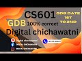 cs601 GDB spring solution 2023 | cs601 GDB solution | cs601 gdb solution 2023 | 100% correct Answer