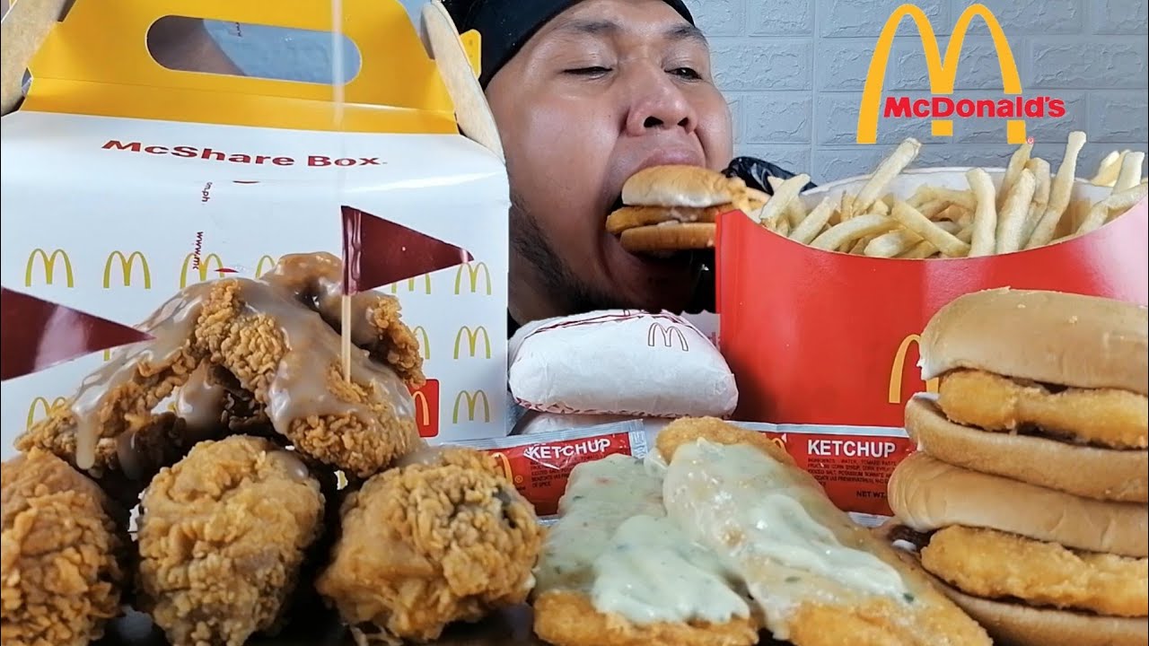 MCDONALD'S MUKBANG | SINONG LOVE MO?