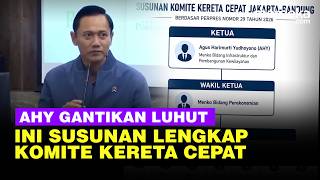 Download lagu Menko AHY Gantikan Luhut, Susunan Lengkap Komite Kereta Cepat di Era Prabowo