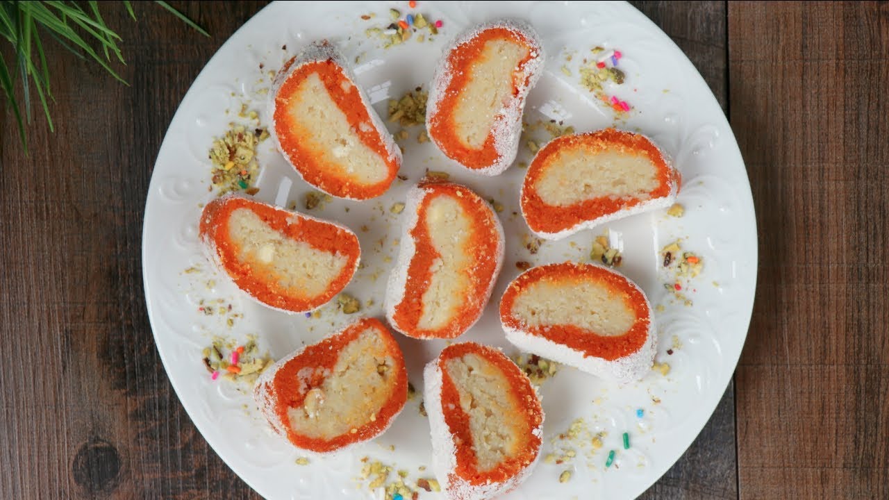 ক্যারট ডিলাইট / ছানা গাজরের সন্দেশ || Carrot Delight Recipe Bangla || Gajorer Shondesh | Cooking Studio by Umme