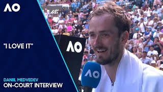 Daniil Medvedev On-Court Interview | Australian Open 2024 Quarterfinal