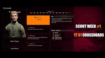 Y7S1 CROSSROADS - THE DIVISION 2 - WEEK 1 SCOUT SOLUTION