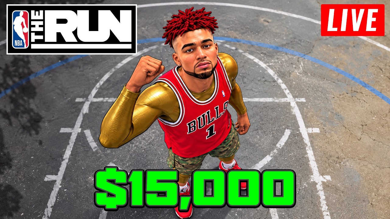 🚨$15,000 NBA THE RUN Tournament! #ad