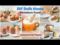 5 DIY Miniature Dolls House Foods - Tutorial Video Compilation