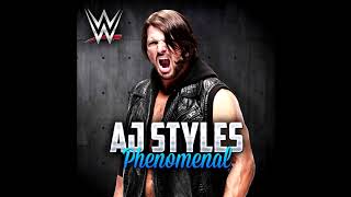 Miniatura del video "WWE: Phenomenal (AJ Styles) + AE (Arena Effect)"