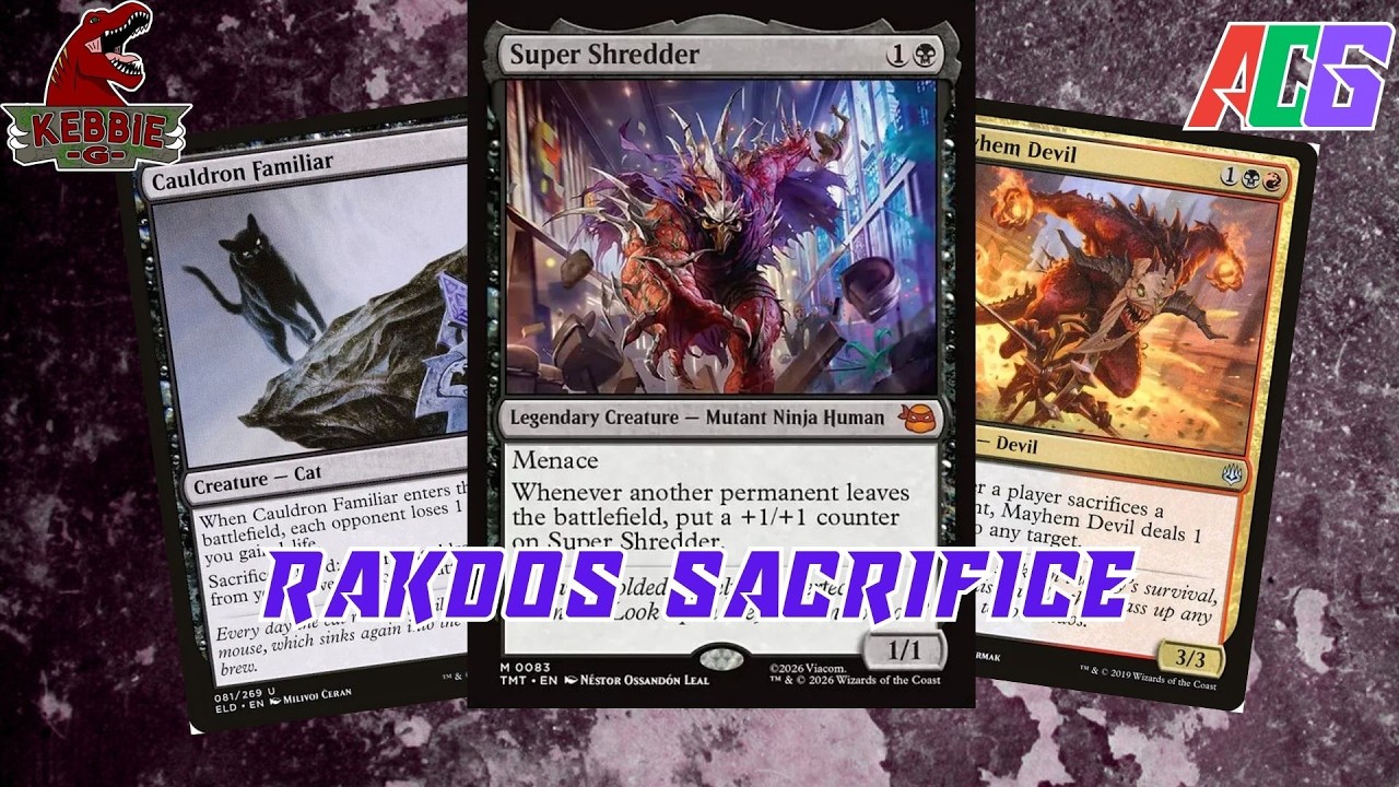 Rakdos Sacrifice | Magic the Gathering Arena | TMNT | Pioneer Gameplay ...