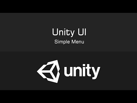 Unity UI - Simple Menu | 01 (ქართულად)