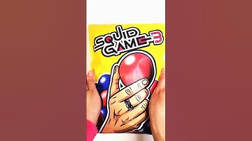 SQUID GAME 3 BLIND BAG ASMR 오징어게임 3 블라인드백 #papercraft #unboxing #asmr #squidgame3 #blindbag