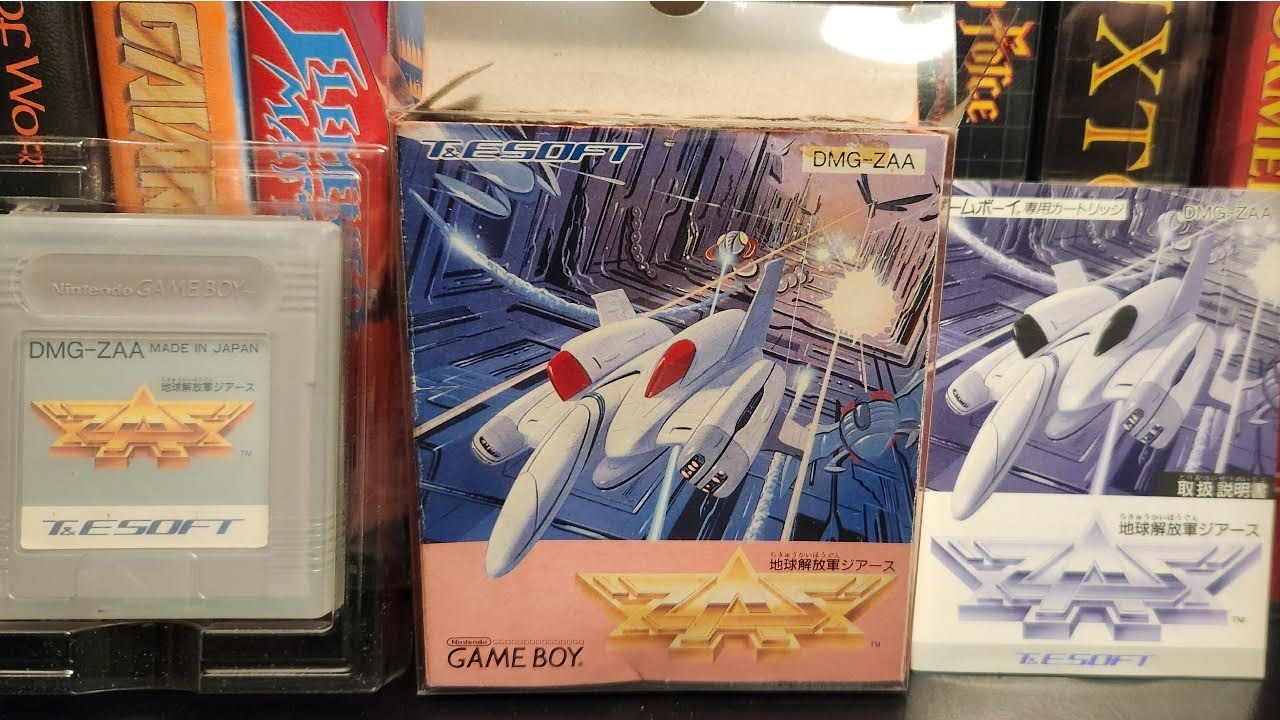 Chikyuu Kaihou Gun ZAS // Gameboy // Baltimore Retro Gaming - YouTube