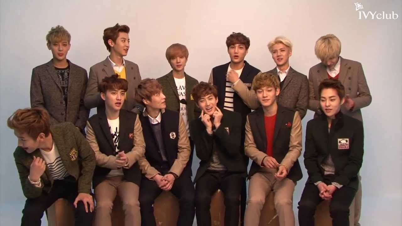 아이비클럽 (Ivyclub) 14N 메이킹영상-엑소 완전체 인터뷰_EXO Interview