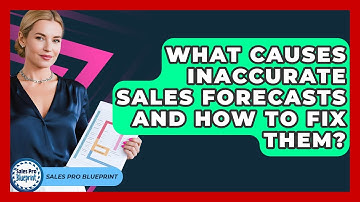 What Causes Inaccurate Sales Forecasts And How To Fix Them? - Sales Pro Blueprint