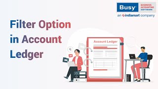 Filter Entries in Account Ledger | Apply filter on Dr. & Cr. amount in Account Ledger | BUSY screenshot 4