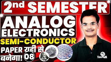 #8 Analog Electronics | ECD | BEEE | Polytechnic 2nd Semester All India Polytechnic Diploma 2024