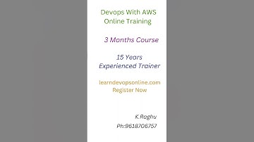 Devops With AWS Online Training