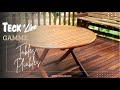 Gamme teckline  tables de jardin pliables en teck massif