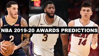 2019-20 NBA Awards Predictions