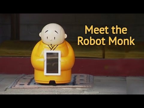 China's robot monk has lessons on Buddhism