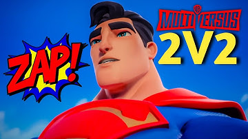 Multiversus - Superman 2v2 gameplay Unleashing the man of steel!
