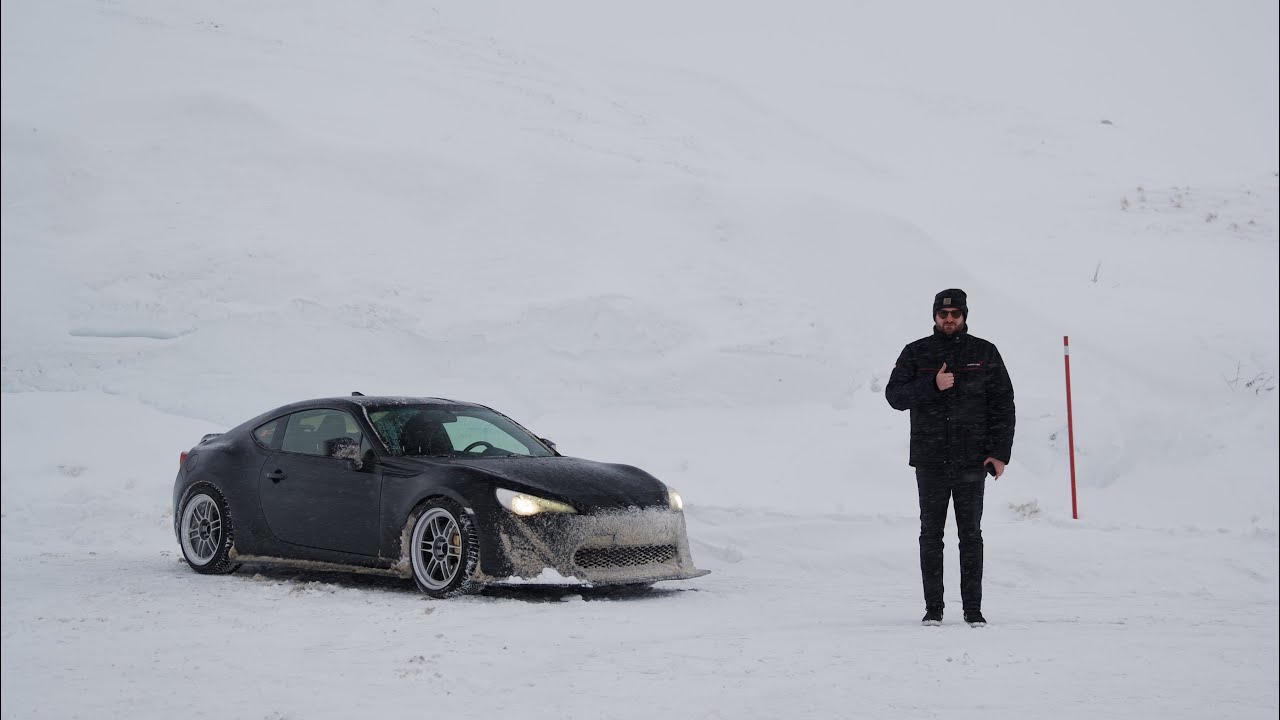 UPHILL TOUGE RUN ON SNOW | GT86
